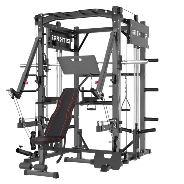 PMAX 4750 Dual Plate Loaded Multi Functional Smith Machine - Image 21