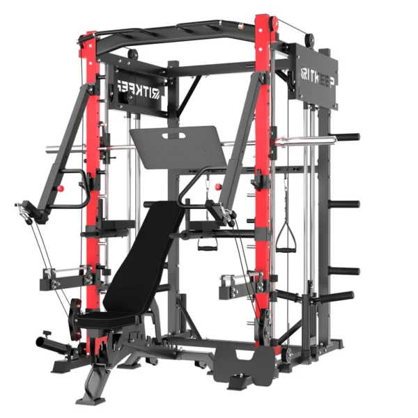 PMAX 4750 Dual Plate Loaded Multi Functional Smith Machine - Image 23