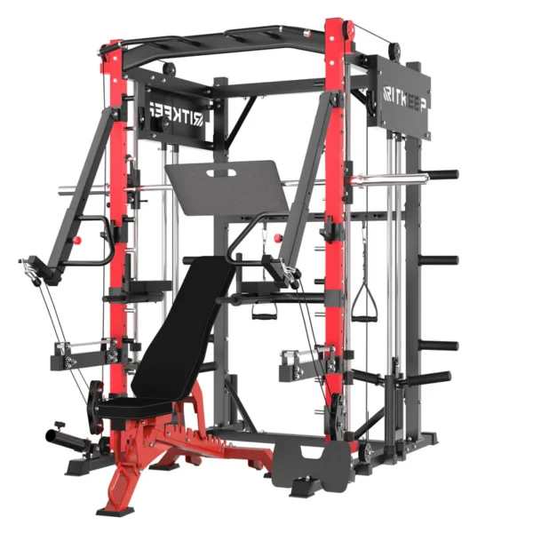 PMAX 4750 Dual Plate Loaded Multi Functional Smith Machine - Image 26