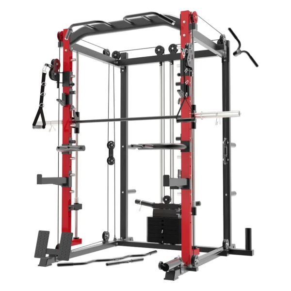 PMAX 5600 Smith Exercise Machine Trainer Pro Complete Home Gym Package - Image 10