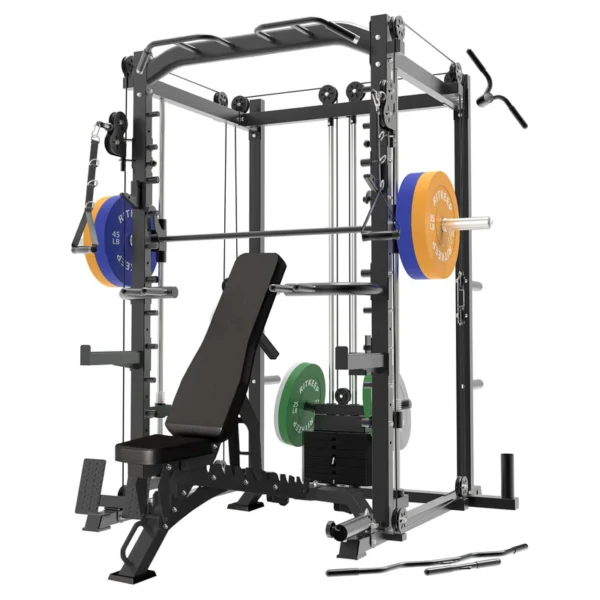 PMAX-4550 Pro Smith Machine With Weight Stacks Home Gym Package - Image 4