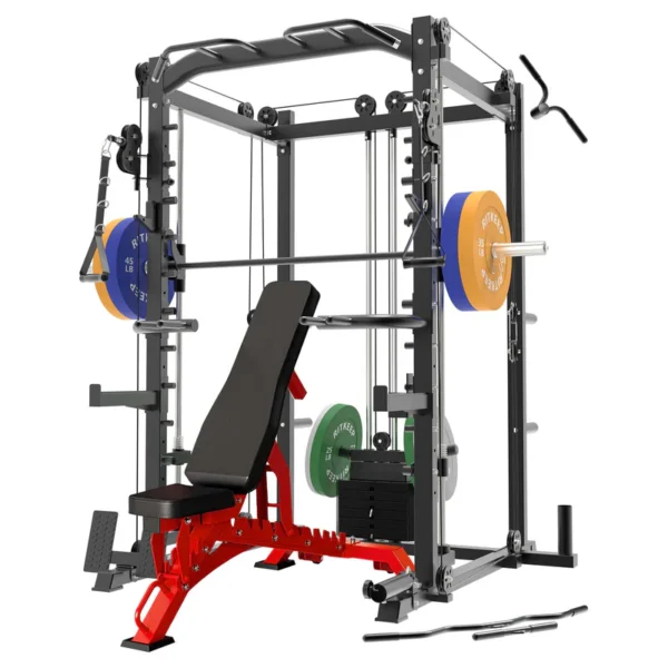 PMAX-4550 Pro Smith Machine With Weight Stacks Home Gym Package - Image 5