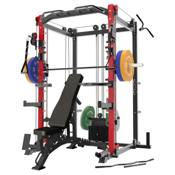 PMAX-4550 Pro Smith Machine With Weight Stacks Home Gym Package - Image 9