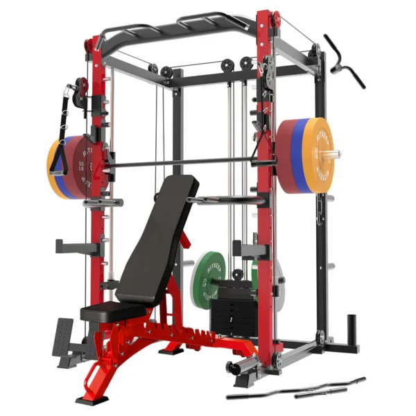 PMAX-4550 Pro Smith Machine With Weight Stacks Home Gym Package - Image 8