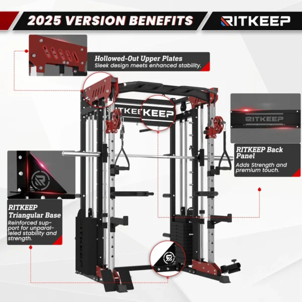 RitKeep PMAX-5600 Strength & Cardio Fusion Home Gym Package - Image 9